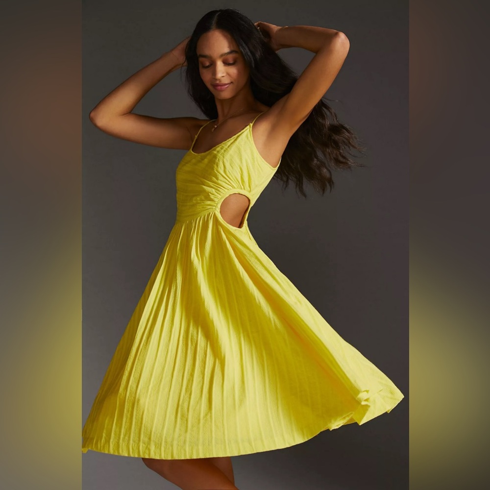 Plenty by Tracy Reese Anthropologie Summer Dress with Cut Out On The Waist
